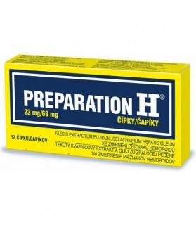 Preparation H rektální čípky 12 ks