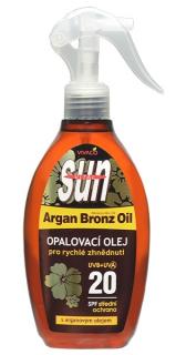 Vivaco Sun opalovací olej s Bio-arganovým olejem SPF20 200 ml