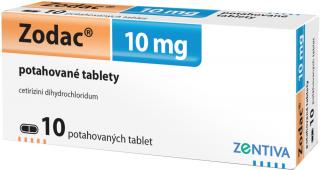 Zodac 10mg potahované tablety 10 ks