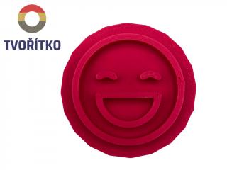 Emoji VIII + Vykrajovátko: Ano, Rozměr: 5 cm