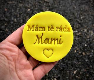 Mám Tě ráda mami - razítko