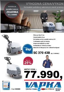 Nilfisk SC370 Bateriový podlahový mycí stroj