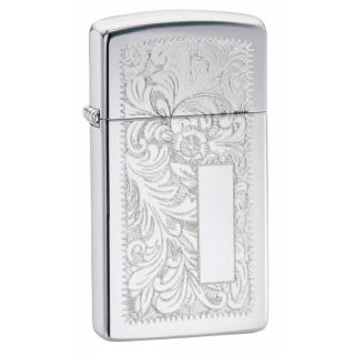 Zippo 22076 Chrome Venetian Slim Cena bez gravírování: -