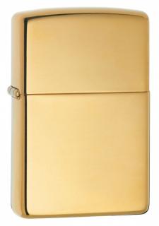 Zippo 24002 High Polish Brass Cena bez gravírování: -