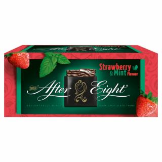 AFTER EIGHT Jahoda, horká čokoláda s pepermintovou náplní a jahodovou príchuťou 200 g