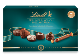 Bonboniéra Lindt pralines Alkohol 200g