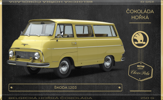 CHOCO POLA - Škoda 1203 kód: 93-045 retro čokoláda 250g (hořká)