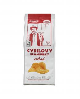 Cyrilovy brambůrky solené PREMIUM 90g