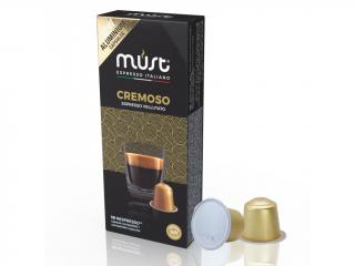 Hliníkové kapsle Must Cremoso do Nespresso® 10 kusů