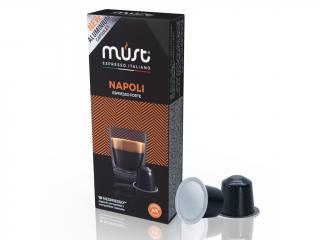 Hliníkové kapsle Must Napoli do Nespresso® 10 kusů