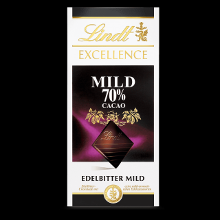 Lindt excellence 70%  Mild 100g