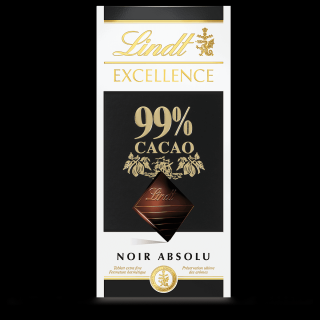 Lindt Excellence čokoláda hořká 99% 50g