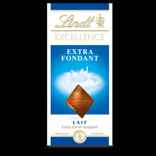 Lindt Excellence mléčná čokoláda extra creamy 100g