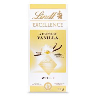 Lindt Excellence White Vanilla 100 g