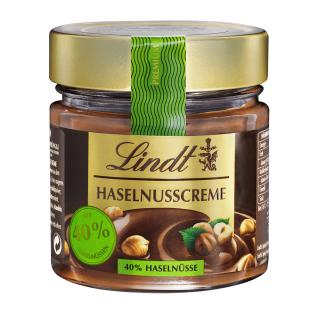 LINDT Haselnusscreme POZOR 40%, 220g