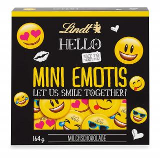 LINDT Hello mléčná čokoláda SMILE EMOTIS 164g