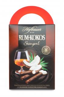 LINDT - HOFBAUER  CHOCO FRUIT RUM - Coconut Sticks 125g (bonboniéra)