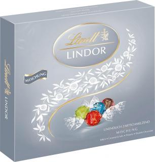 Lindt Lindor MISCHUNG SILVER 187g