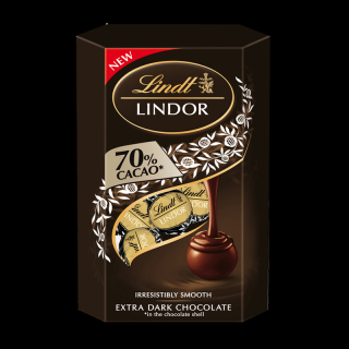 Lindt Lindor Pralinky 70% hořké 200g