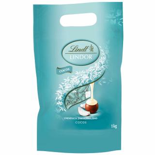 LINDT Lindor pralinky kokos  1kg