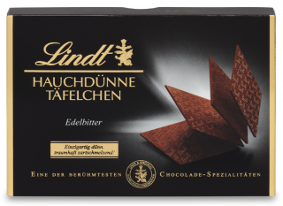 Lindt Thins hořká čokoláda 125g