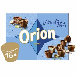 ORION Modré z nebe pistáciové a kakaové košíčky z mléčné čokolády 140g