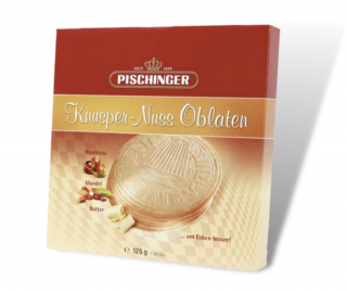 PISCHINGER 125g Knusper Nuss Oblaten