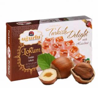 Uğurlu Lokum s lískovými oříšky 350g