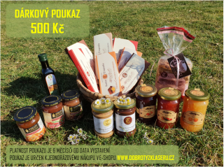 Dárkový poukaz 500 Kč