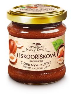 Lískooříšková pomazánka s obilnými klíčky 195g
