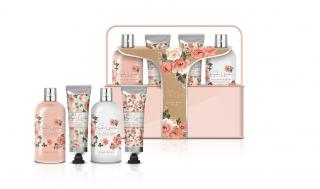 Baylis & Harding  Sada péče o tělo - Royale Garden - Broskev a Pivoňka 5ks *