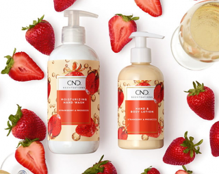 CND  Hand Body Lotion Strawberry/Prosecco  245ml