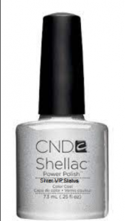 CND  SHELLAC Gel Polish – SILVER VIP STATUS  7,3ml/142