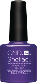 CND  SHELLAC Gel Polish – VIDEO VIOLET   7,3ml/173