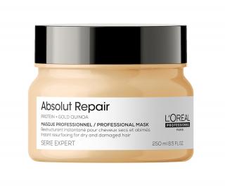 LOréal Absolut Repair Maska Golden pro poškozené vlasy 250 ml