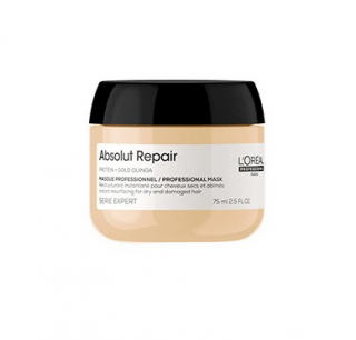 LOréal Absolut Repair Maska Golden pro poškozené vlasy 75 ml