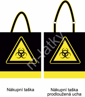 Nákupní taška biohazard