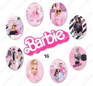 Záplaty nažehlovací Disney a jiné - sada16 - 6928 - Barbie