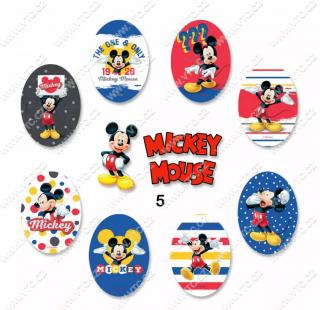 Záplaty nažehlovací Disney a jiné - sada5 - 6799 - Mickey Mouse