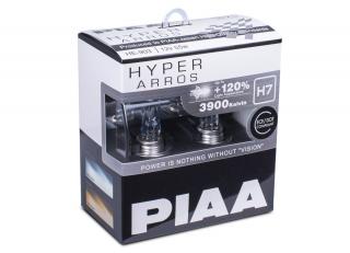 Autožárovky - PIAA Hyper Arros 3900K, 1 pár, 2 ks HOMOLOGOVANÉ Typ: H7