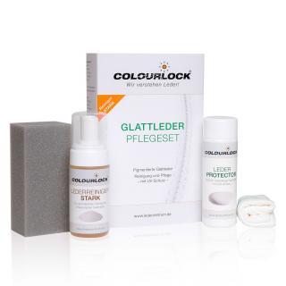 COLOURLOCK GLATTLEDER PFLEGESET STARK sada na čistění a ochranu silně znečištěné kůže