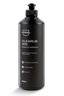 Nasiol CLEARUB 305-S leštící pasta, středně silná Objem: 1000 ml