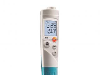 testo 206-pH1 - pH-metr/teploměr pro kapaliny Kalibrace: Bez kalibrace