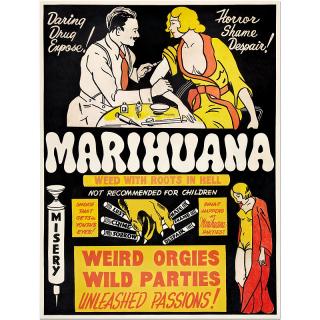 Retro cedule - Anti-Marijuanna