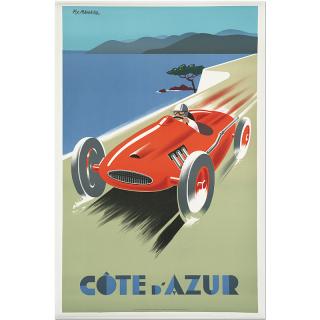 Retro cedule - Cote d Azur