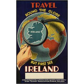 Retro cedule - Travel Round the Globe