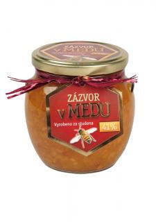 ZÁZVOR v medu 620 g