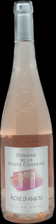 Rosé d Anjou, AOC, polosuché, 2022, Domaine de la Haute Coudraie |Růžové víno