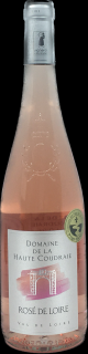 Rosé de Loire, AOC, suché, 2022, Domaine de la Haute Coudraie |Růžové víno