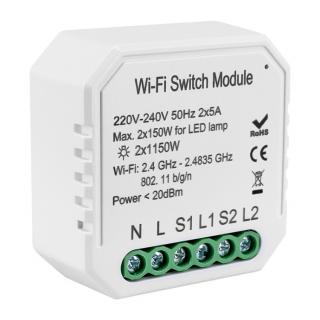 Wifi Tuya Mini2 2kanálové relé